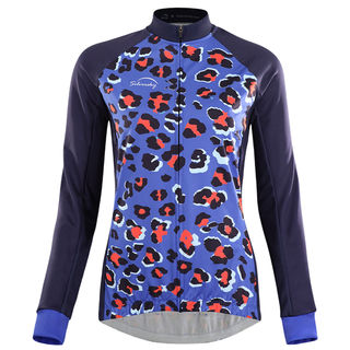 Snow Leopard - Women's Wind Proof Cycle Jersey