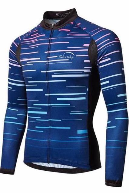 Light Speed - Men's Summer Long Sleeve Cycle Jersey