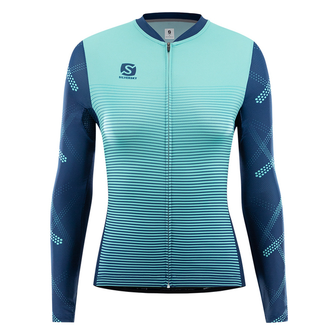 Glacier - Women's Summer Long Sleeve Cycle Jersey