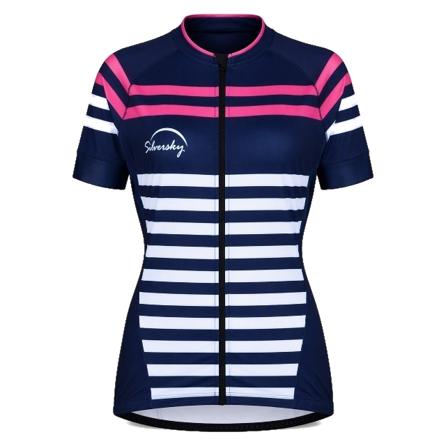 Sailor- Girls Short Sleeved Cycle Jersey