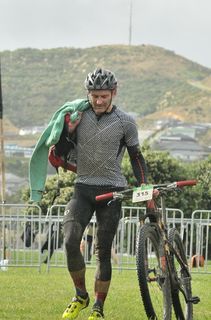CrazyMan 2019 - Vader Cycle Jersey Men's on display