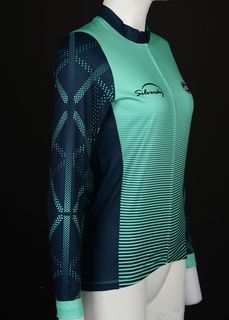 Sapphire - Women's Long Sleeve Cycle  Jersey