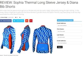 Sophia Women's Bike Jersey Review