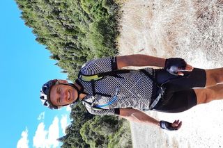 Vadar Men's Short Sleeve Cycle Jersey on location at the Timber Trail NZ