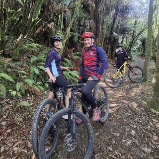 Family rides are the best... Kaka Baggy Shorts and Flying Nun Trail Jersey and Men's Magma