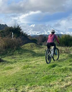 Keeping warm in the Whirlwind in Ohakune