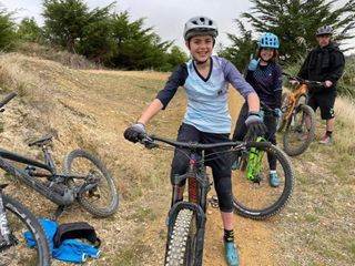 Lara in the Smokin Trail Jersey