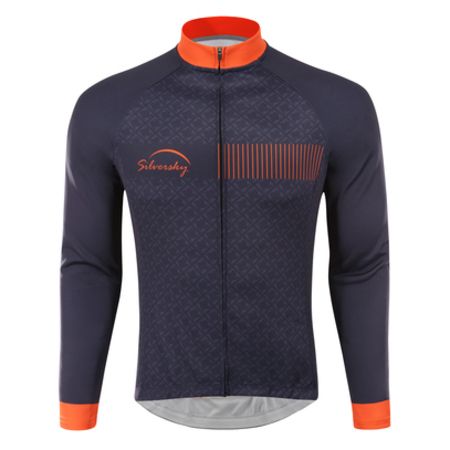 Midnight Express - Long Sleeve Cycle Jersey