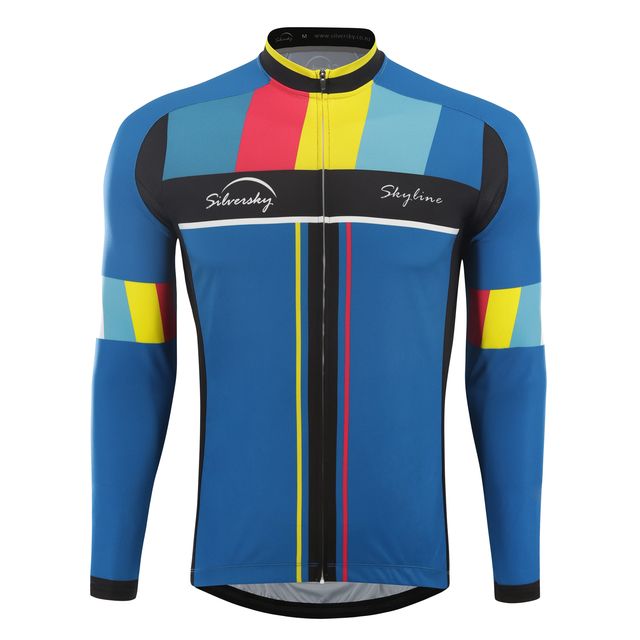 Skyline - Men's Summer Long Sleeve Cycle Jersey